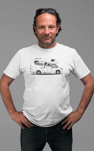 Wohnwagen Camping Life - Herren Camping T-Shirt