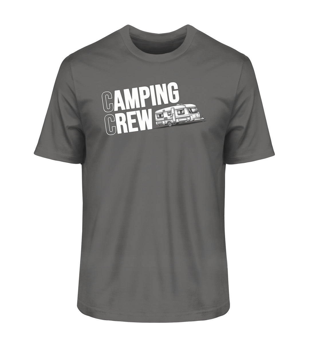 Wohnwagen Camping Crew - Herren Organic Shirt - LazyDonkeyDesign 