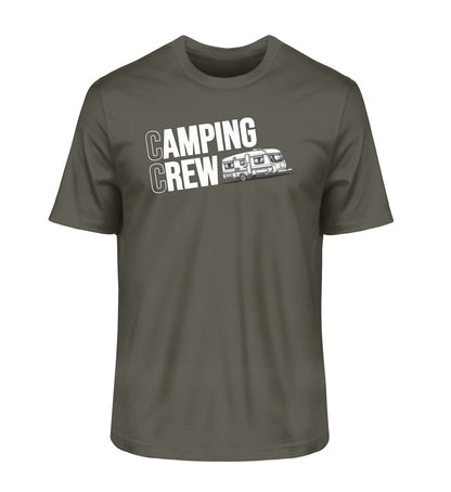 Wohnwagen Camping Crew - Herren Organic Shirt - LazyDonkeyDesign 