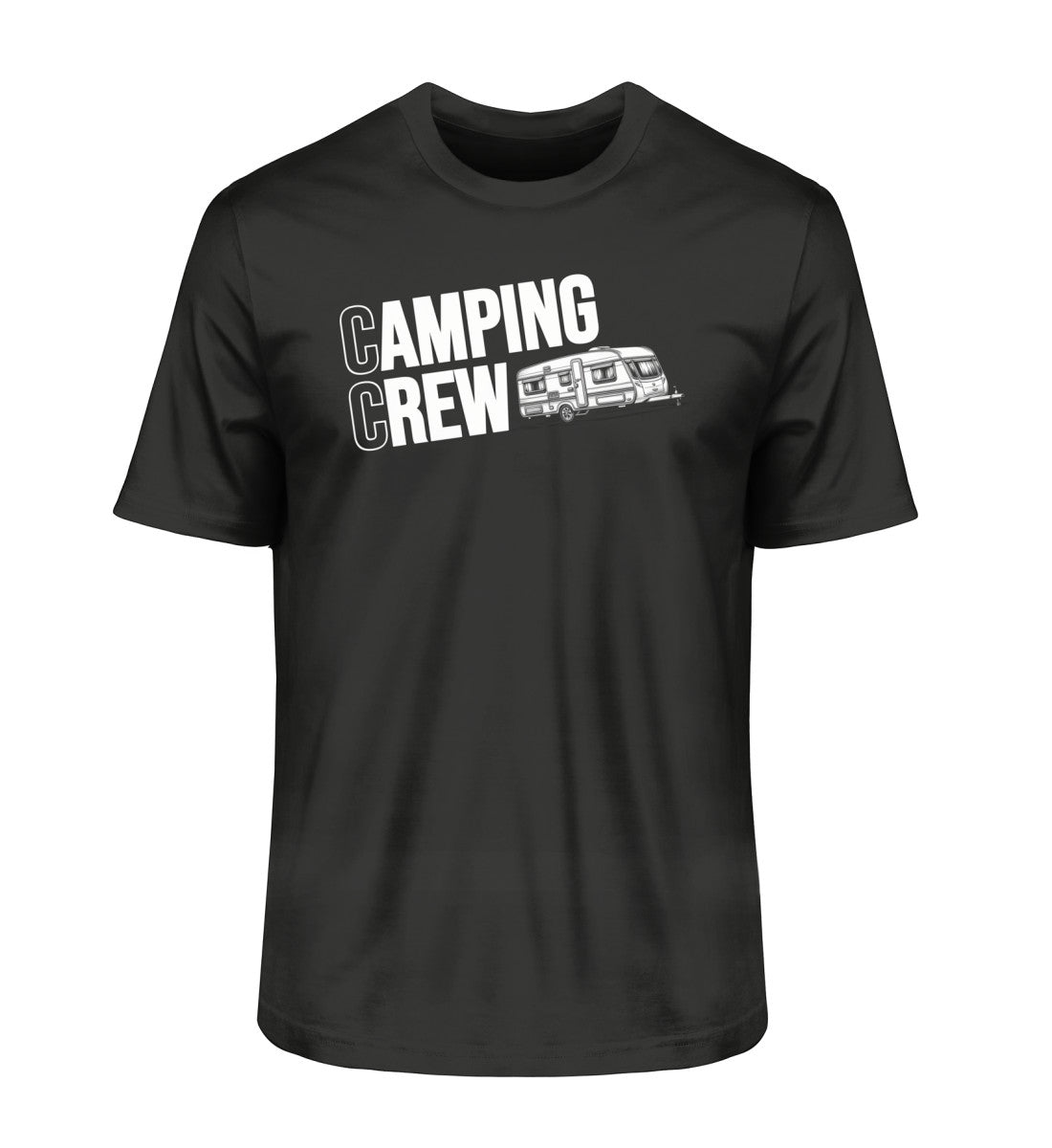 Wohnwagen Camping Crew - Herren Organic Shirt - LazyDonkeyDesign 