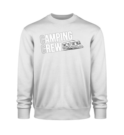 Wohnwagen Camping Crew - Herren Organic Sweatshirt - LazyDonkeyDesign 