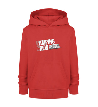 Wohnwagen Camping Crew - Kinder Organic Hoodie - LazyDonkeyDesign 