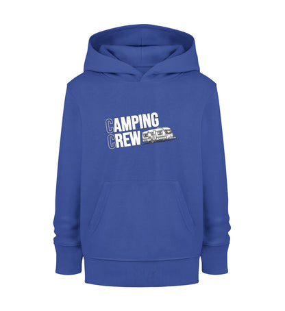 Wohnwagen Camping Crew - Kinder Organic Hoodie - LazyDonkeyDesign 