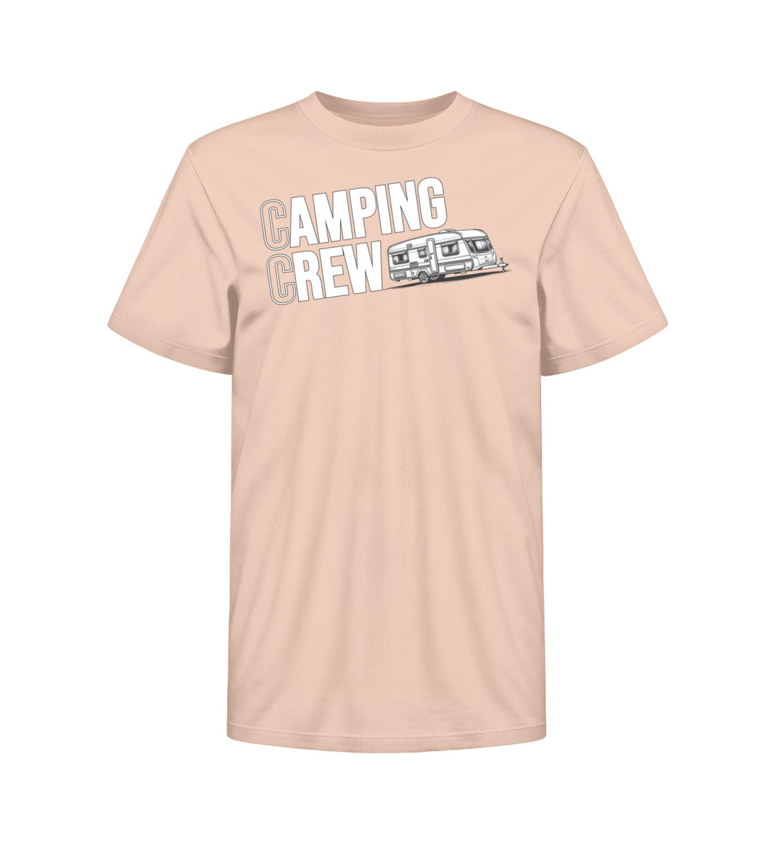 Wohnwagen Camping Crew - Kinder Organic Shirt - LazyDonkeyDesign 