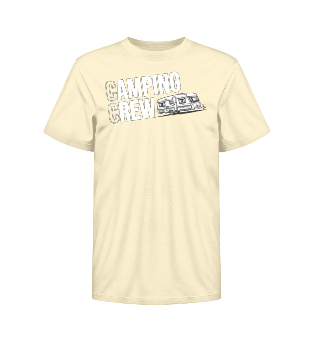 Wohnwagen Camping Crew - Kinder Organic Shirt - LazyDonkeyDesign 