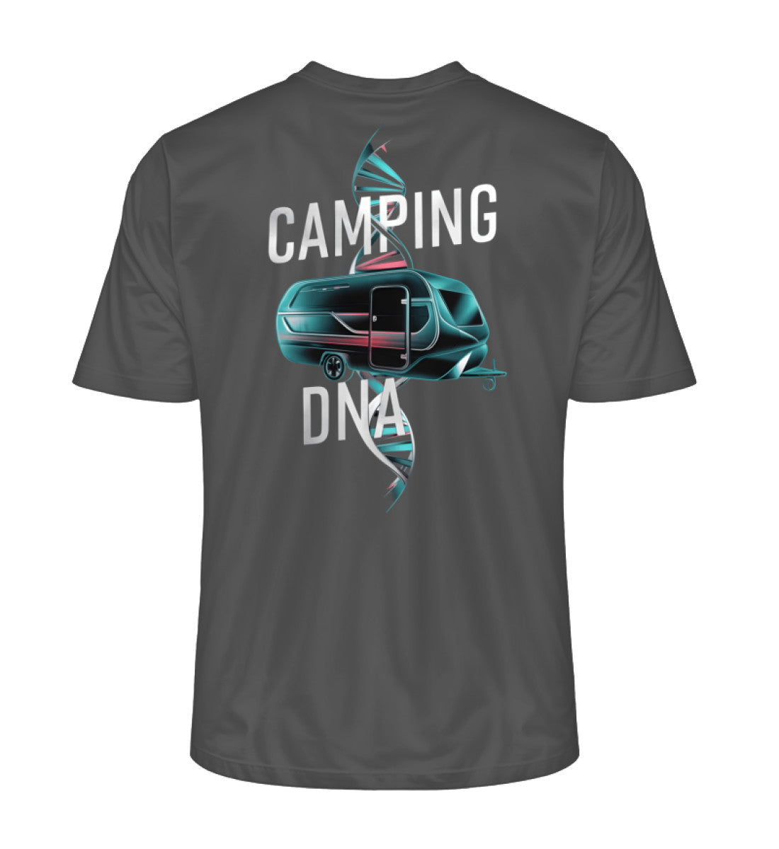 Wohnwagen Camping DNA - Herren Organic Shirt - LazyDonkeyDesign 