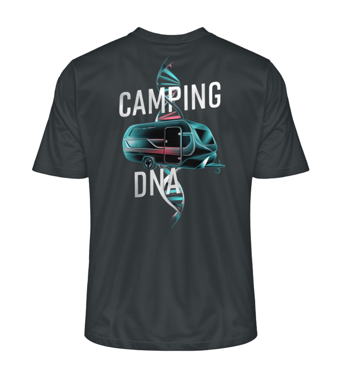Wohnwagen Camping DNA - Herren Organic Shirt - LazyDonkeyDesign 