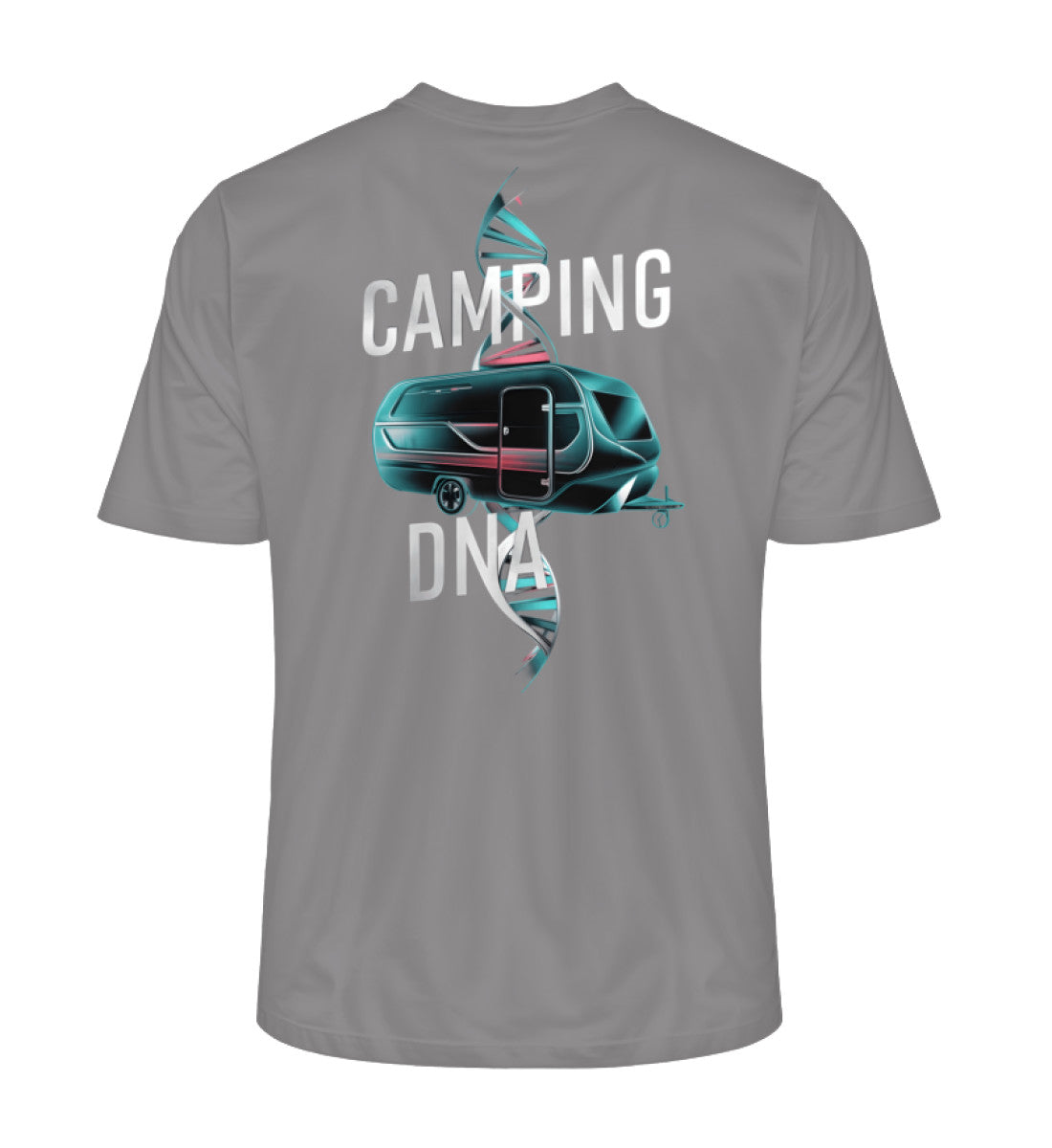 Wohnwagen Camping DNA - Herren Organic Shirt - LazyDonkeyDesign 