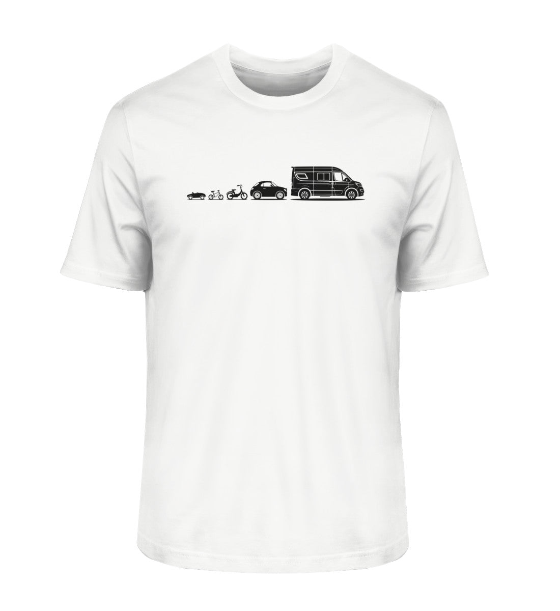 Evolution Vanlife - Herren Organic Shirt - LazyDonkeyDesign 