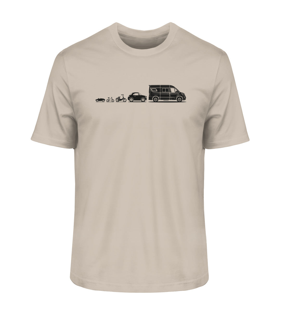 Evolution Vanlife - Herren Organic Shirt - LazyDonkeyDesign 