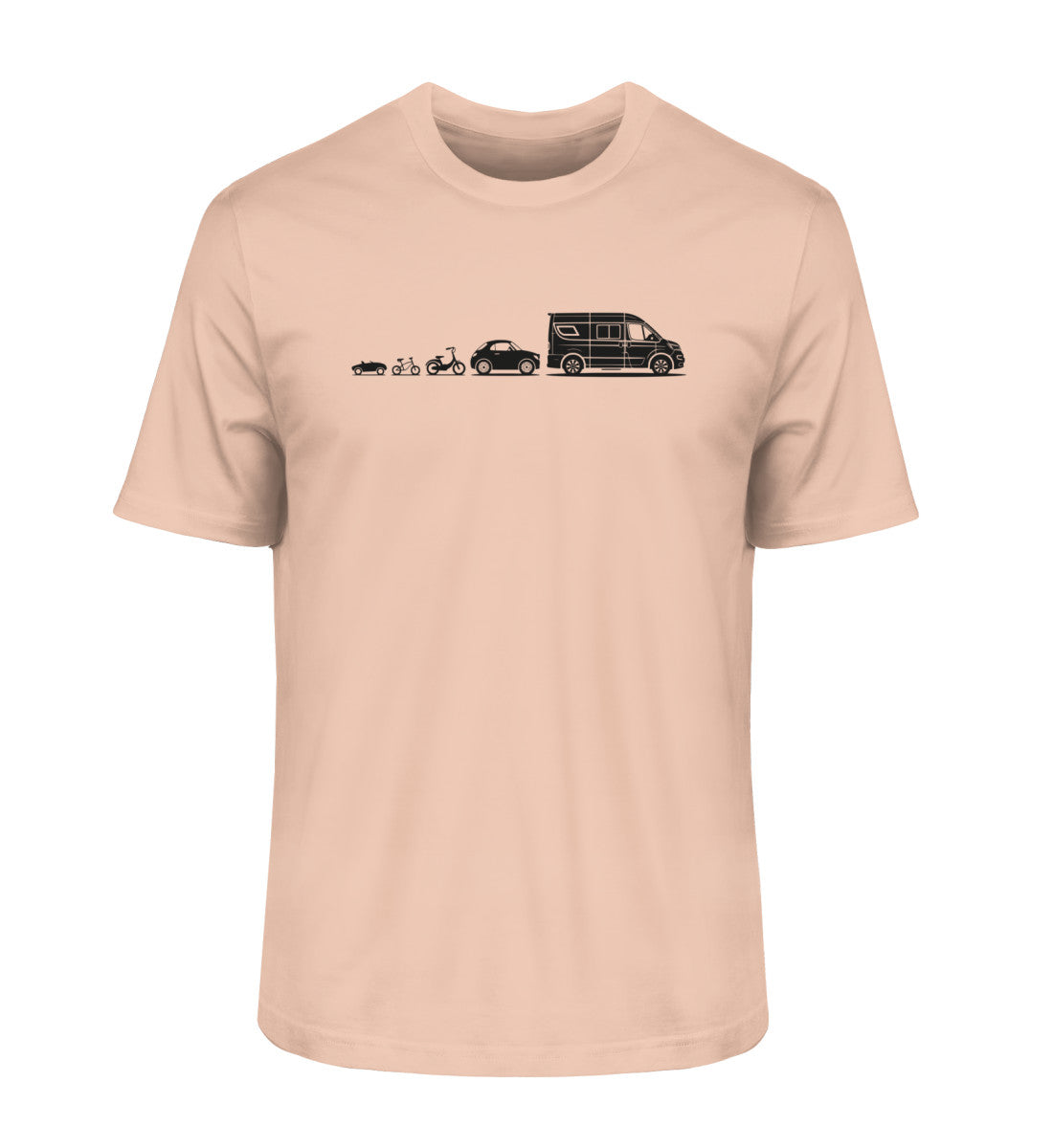 Evolution Vanlife - Herren Organic Shirt - LazyDonkeyDesign 