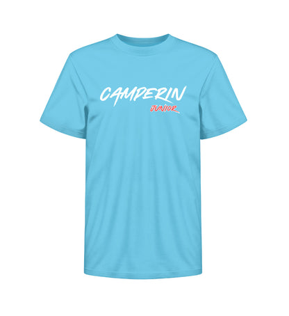 Camperin Junior - Kinder Organic Shirt - LazyDonkeyDesign 