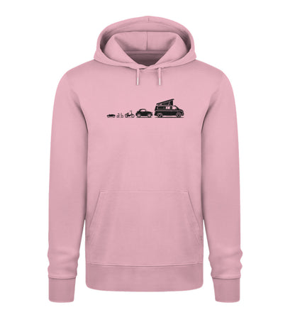 Evolution Bulli - Herren Organic Hoodie - LazyDonkeyDesign 
