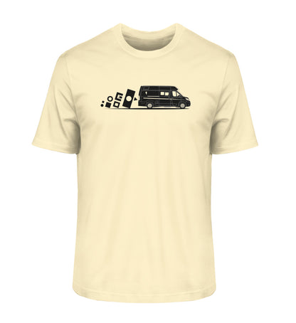Shaping the Vanlife - Herren Organic Shirt - LazyDonkeyDesign 