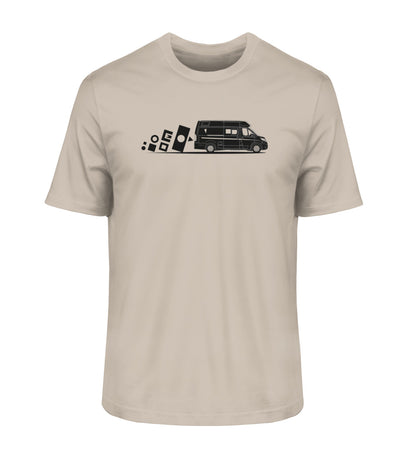 Shaping the Vanlife - Herren Organic Shirt - LazyDonkeyDesign 