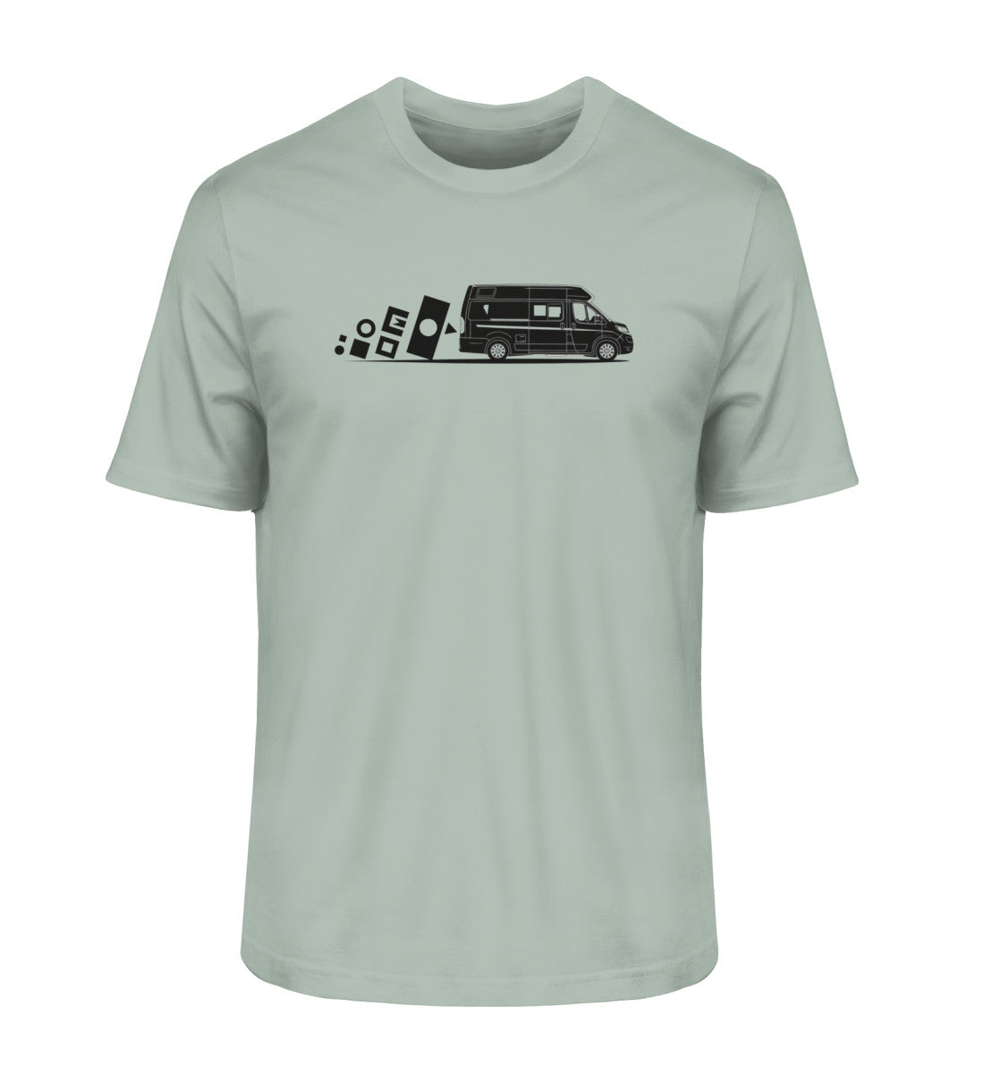 Shaping the Vanlife - Herren Organic Shirt - LazyDonkeyDesign 