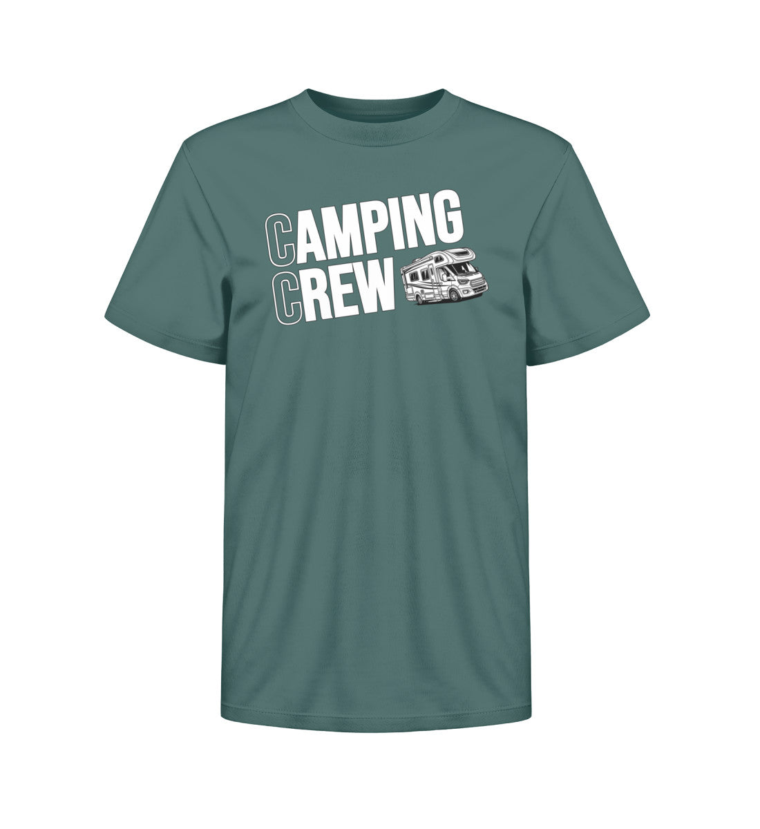 Wohnmobil Camping Crew - Kinder Organic Shirt - LazyDonkeyDesign 