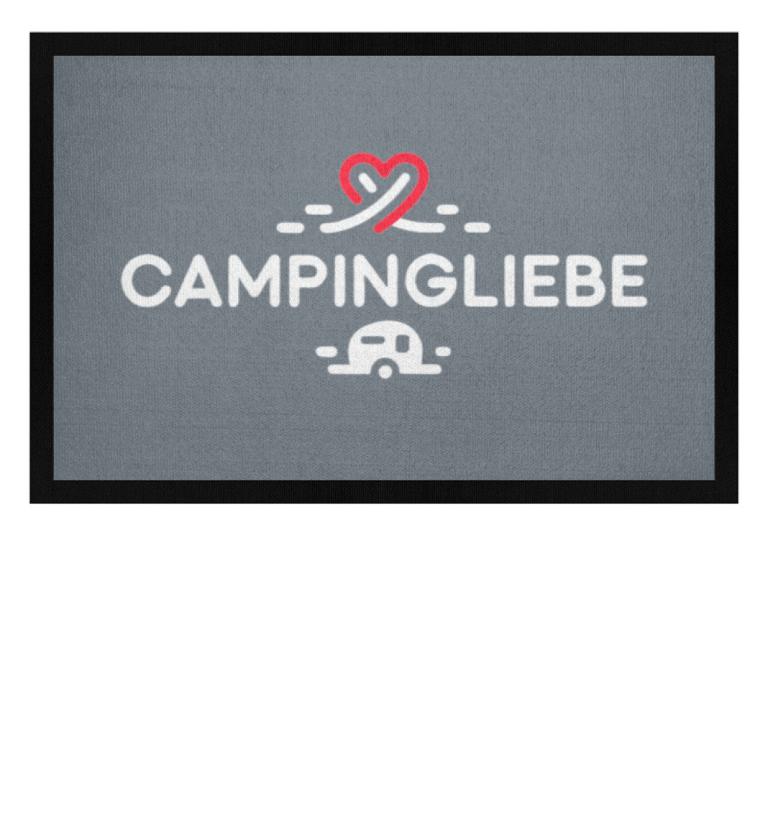 Campingliebe Simpel - Camping Fußmatte - LazyDonkeyDesign 