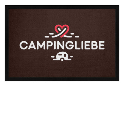 Campingliebe Simpel - Camping Fußmatte - LazyDonkeyDesign 