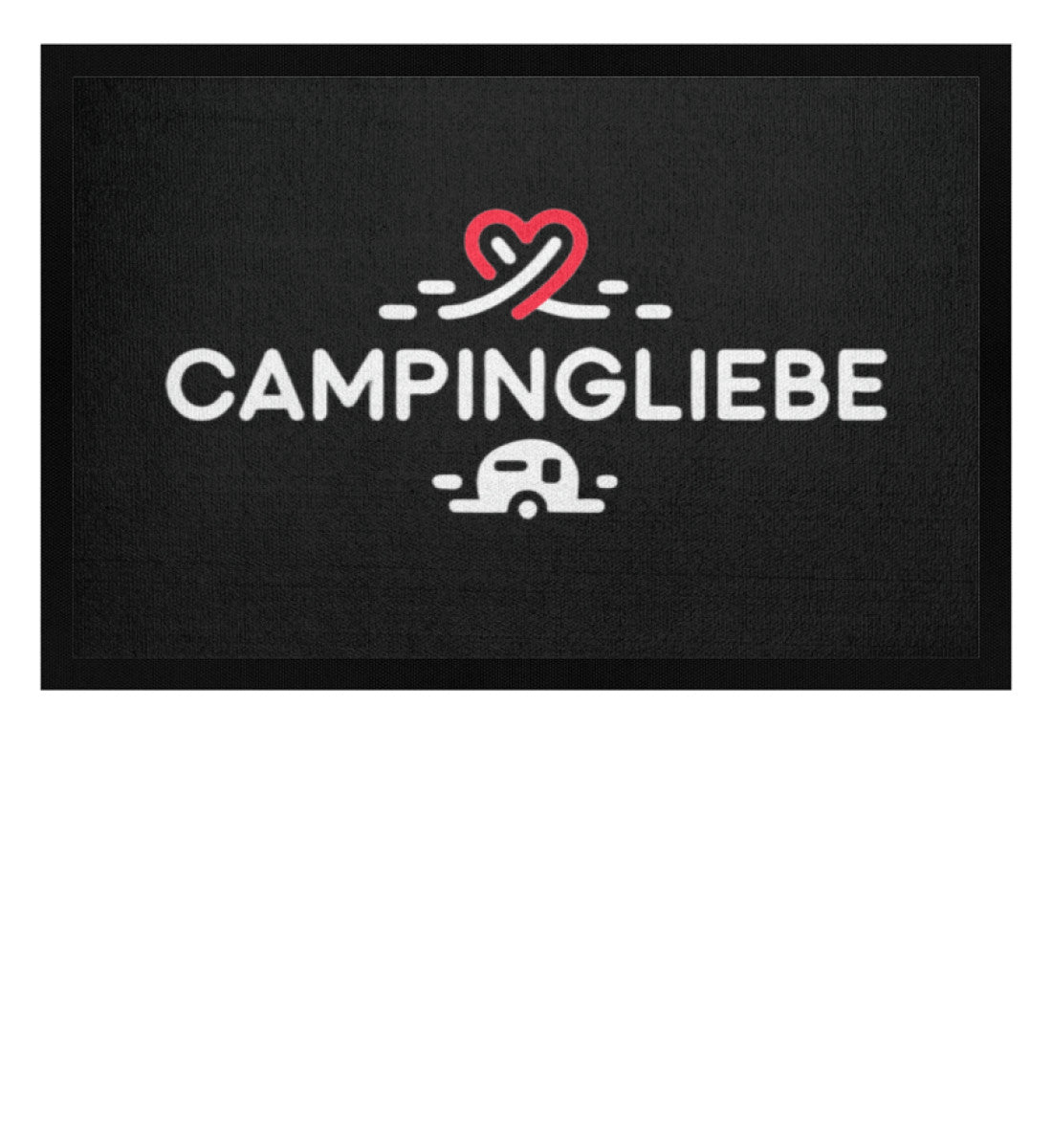 Campingliebe Simpel - Camping Fußmatte - LazyDonkeyDesign 