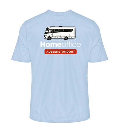 Vollintegriert Homeoffice - Herren Organic T-Shirt - Rückendruck - LazyDonkeyDesign 