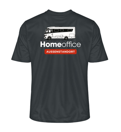 Vollintegriert Homeoffice - Herren Organic T-Shirt - Rückendruck - LazyDonkeyDesign 