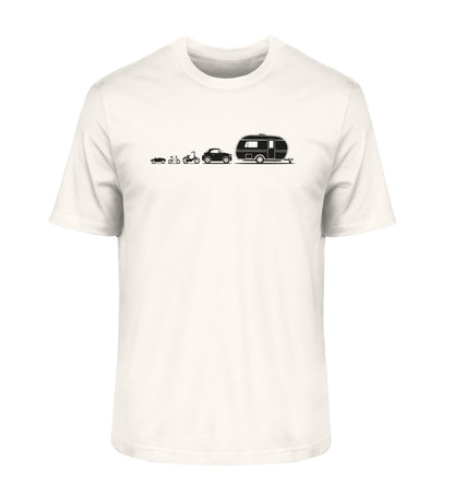 Evolution Wohnwagen - Herren Organic Shirt - LazyDonkeyDesign 