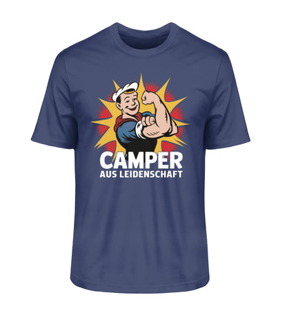 Camper aus Leidenschaft - Herren Organic Shirt - LazyDonkeyDesign 
