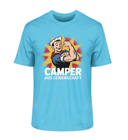 Camper aus Leidenschaft - Herren Organic Shirt - LazyDonkeyDesign 