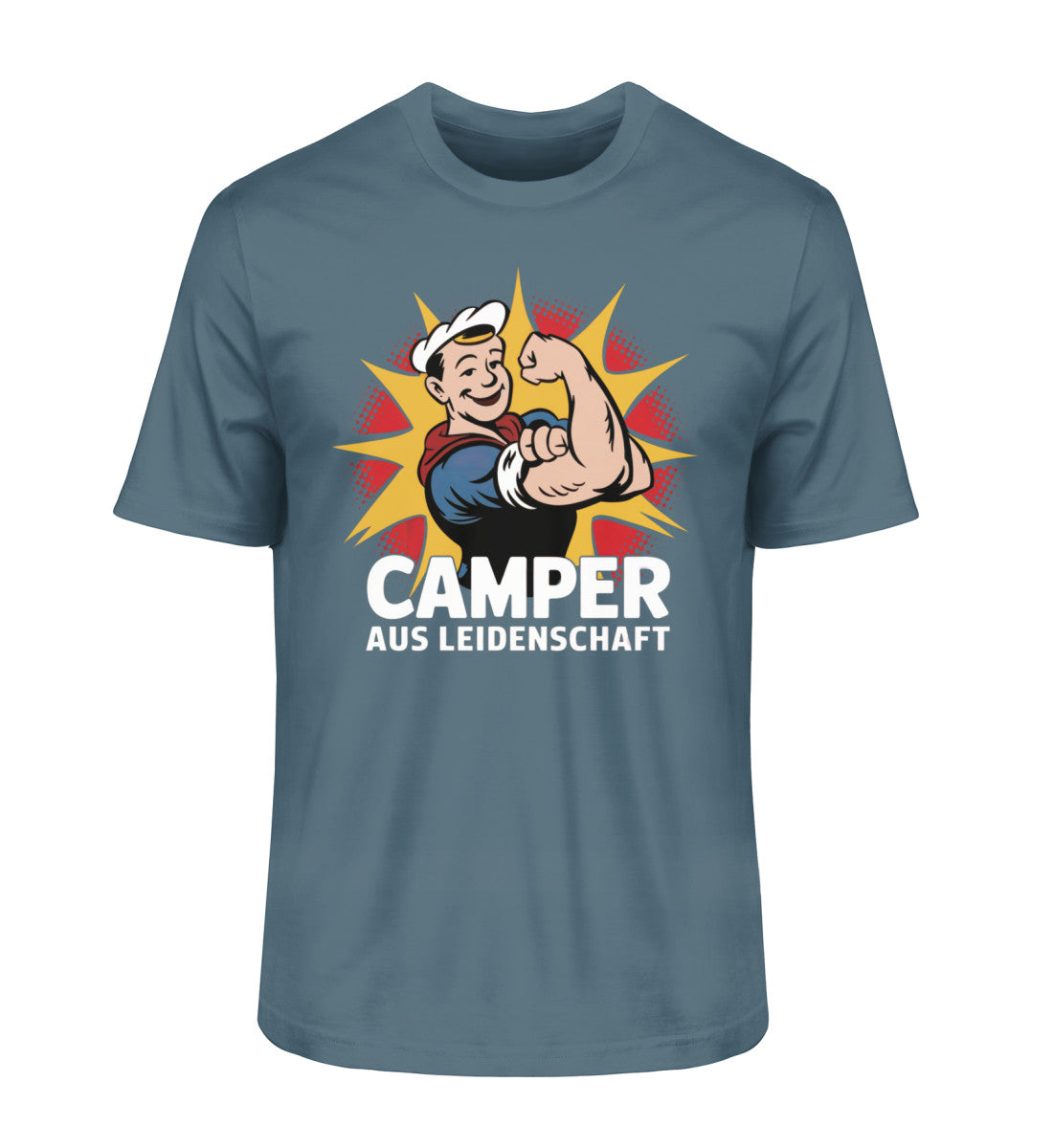 Camper aus Leidenschaft - Herren Organic Shirt - LazyDonkeyDesign 