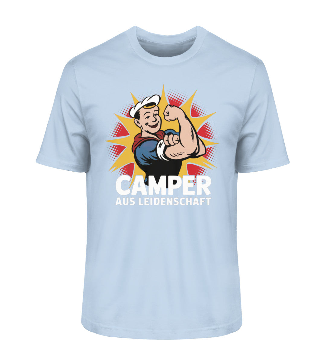 Camper aus Leidenschaft - Herren Organic Shirt - LazyDonkeyDesign 
