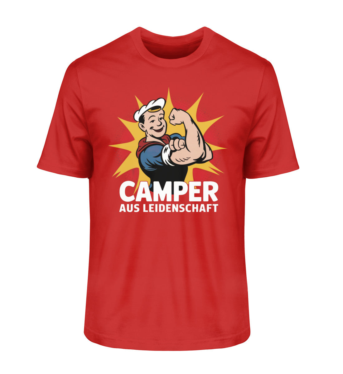 Camper aus Leidenschaft - Herren Organic Shirt - LazyDonkeyDesign 