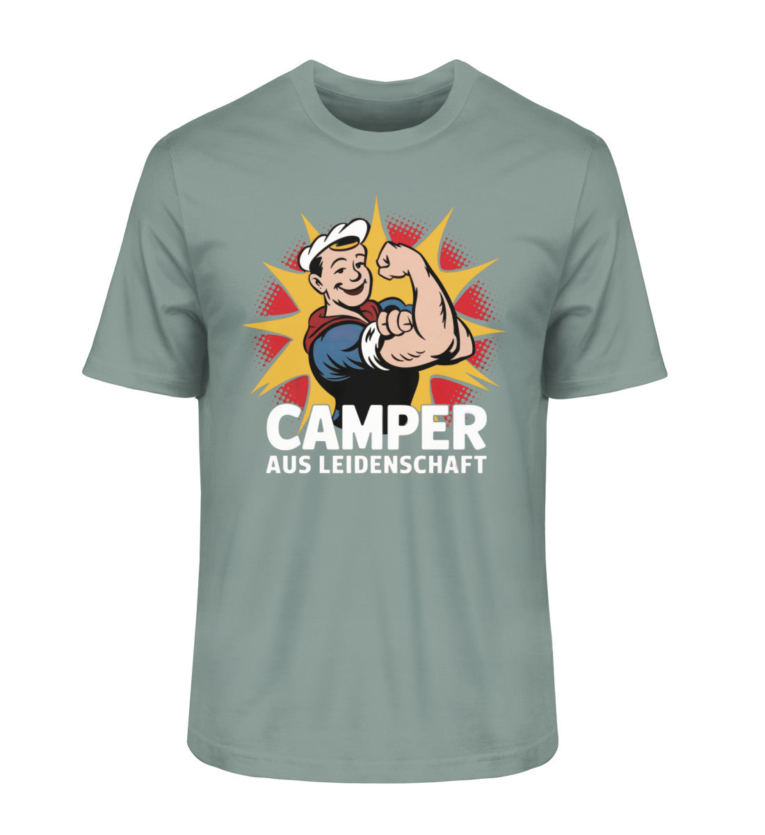 Camper aus Leidenschaft - Herren Organic Shirt - LazyDonkeyDesign 