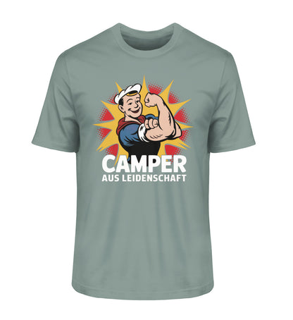 Camper aus Leidenschaft - Herren Organic Shirt - LazyDonkeyDesign 