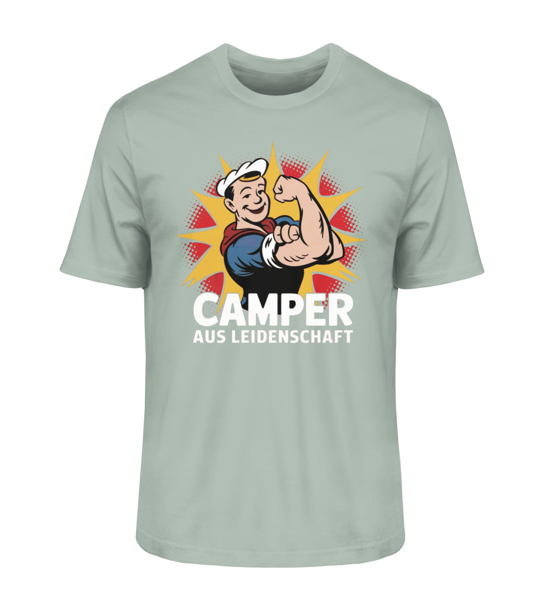 Camper aus Leidenschaft - Herren Organic Shirt - LazyDonkeyDesign 