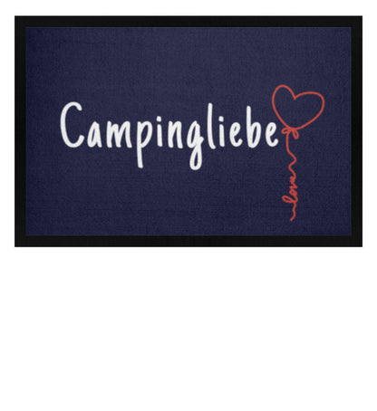 Campingliebe Herz - Camping Fußmatte - LazyDonkeyDesign 