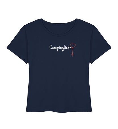 Campingliebe Ballon - Damen Organic T-Shirt - LazyDonkeyDesign 