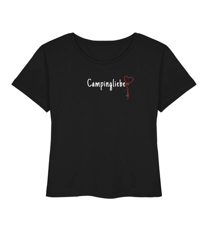 Campingliebe Ballon - Damen Organic T-Shirt - LazyDonkeyDesign 