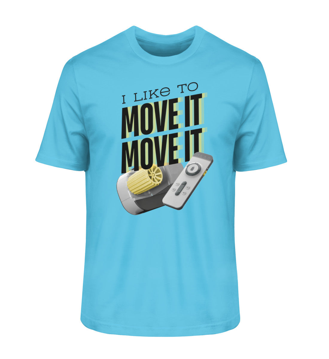 I like to move it - Herren Organic Shirt - LazyDonkeyDesign 