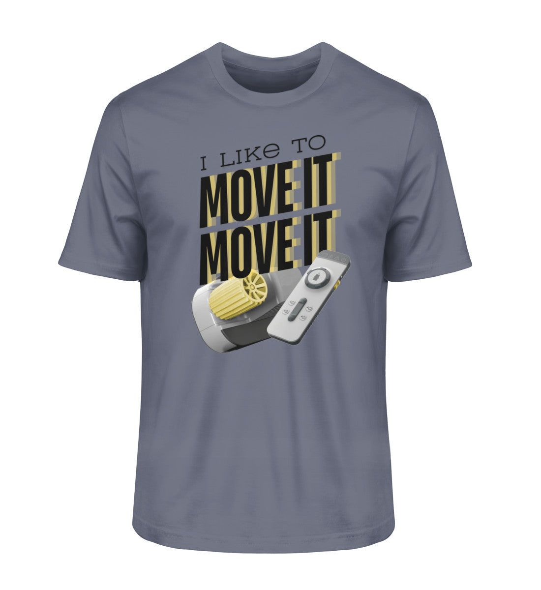 I like to move it - Herren Organic Shirt - LazyDonkeyDesign 