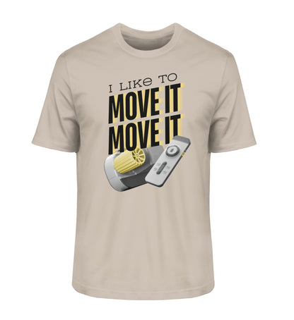 I like to move it - Herren Organic Shirt - LazyDonkeyDesign 