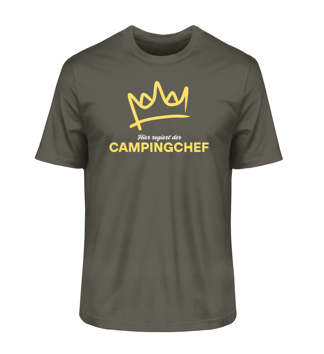 Campingchef - Herren Organic T-Shirt - LazyDonkeyDesign 