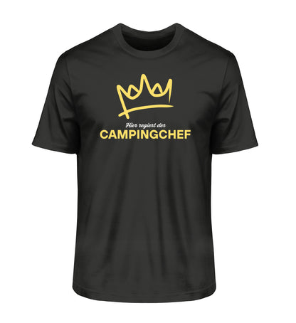 Campingchef - Herren Organic T-Shirt - LazyDonkeyDesign 