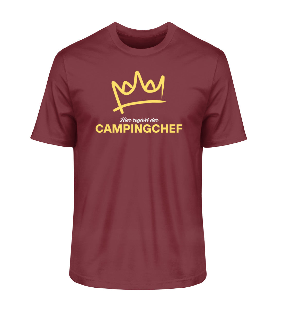 Campingchef - Herren Organic T-Shirt - LazyDonkeyDesign 