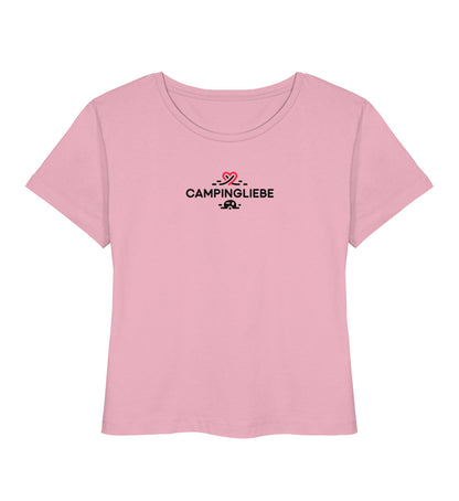 Wohnwagen Campingliebe - Damen Organic T-Shirt - LazyDonkeyDesign 