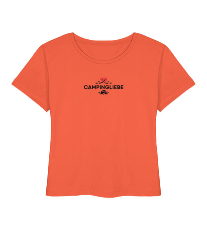Wohnwagen Campingliebe - Damen Organic T-Shirt - LazyDonkeyDesign 