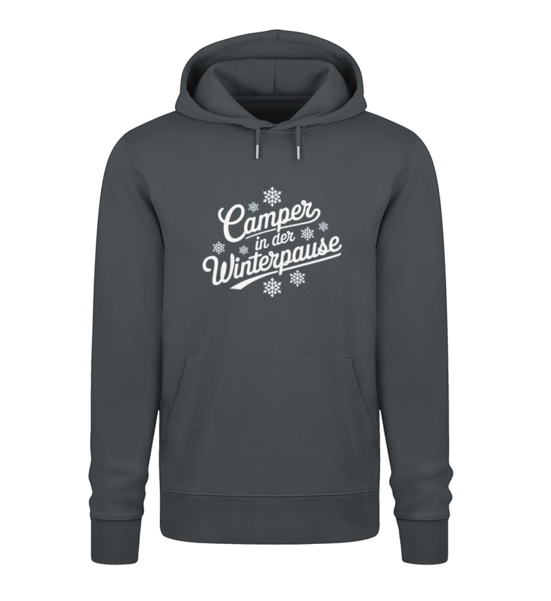 Camper im Winter - Damen Organic Hoodie - LazyDonkeyDesign 