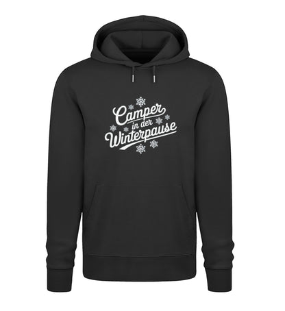 Camper im Winter - Damen Organic Hoodie - LazyDonkeyDesign 