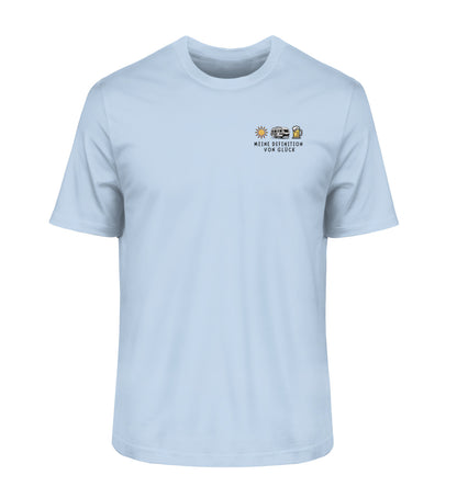 Definition von Glück - Herren Organic T-Shirt - Wohnwagen - LazyDonkeyDesign 