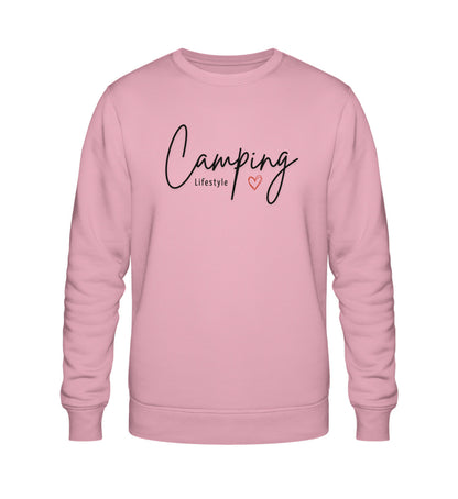 Camping Lifestyle Liebe - Damen Organic Sweatshirt - LazyDonkeyDesign 